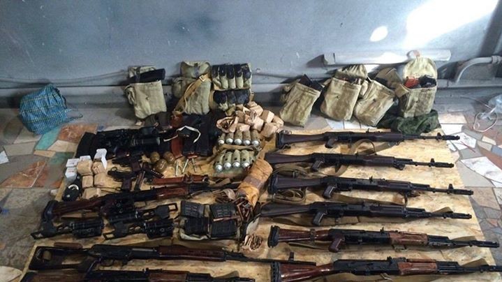 В Харькове на Пасху задержали 11 диверсантов, изъяли оружие