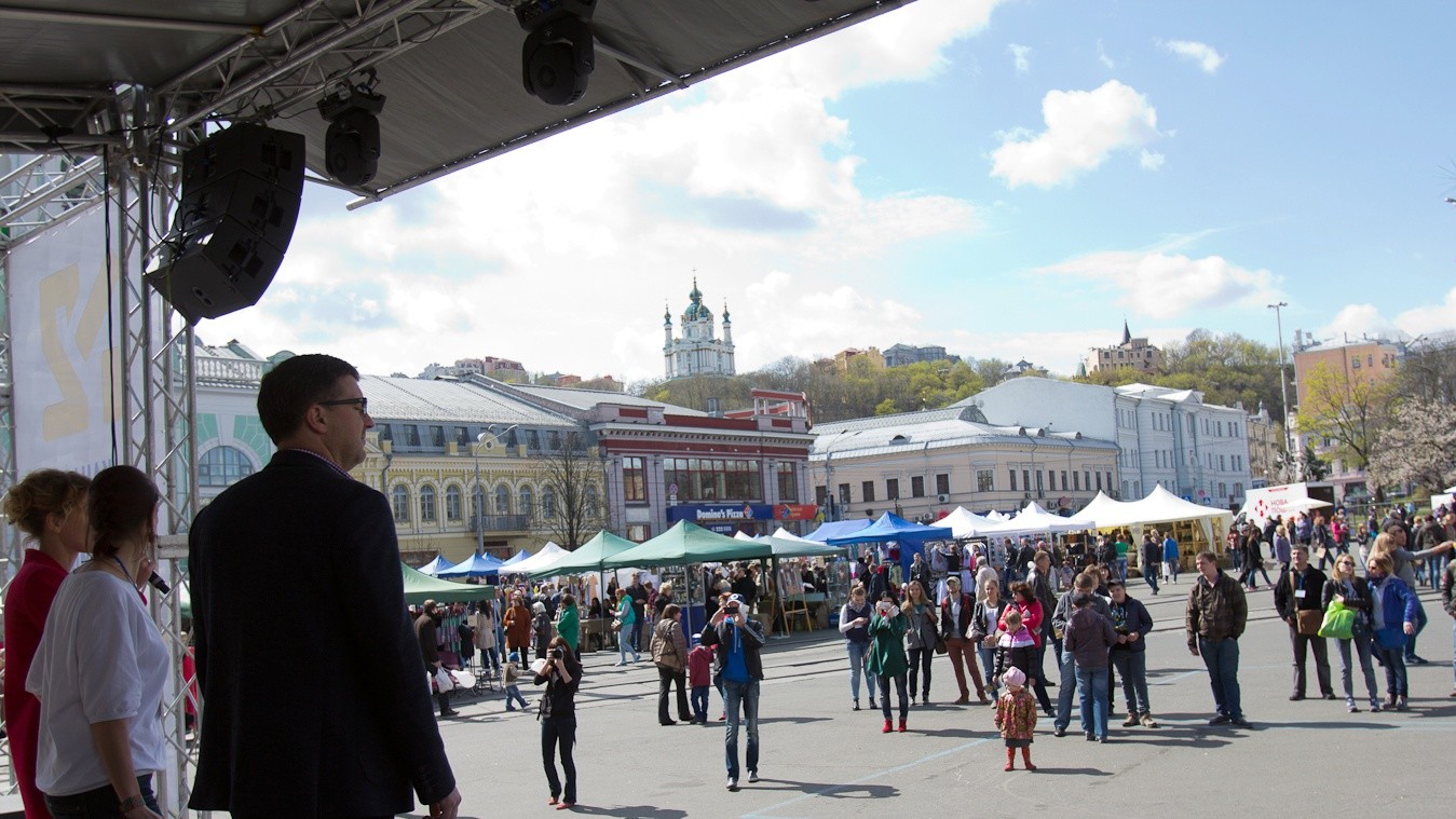 На ярмарке были представлены товары украинского производства