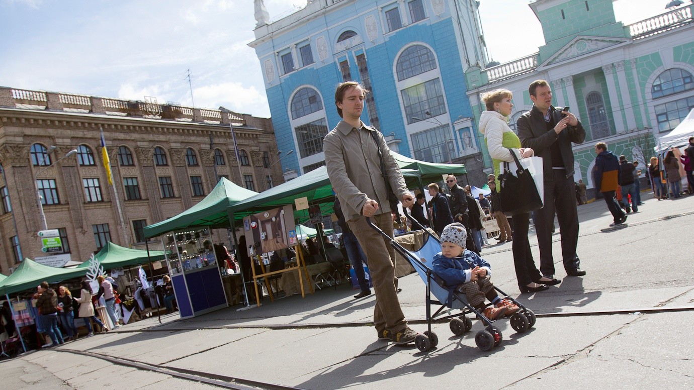 На ярмарке были представлены товары украинского производства