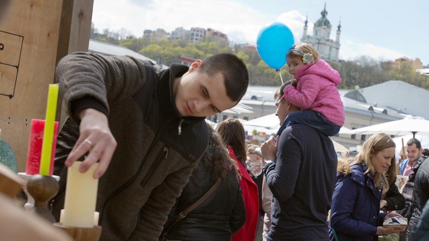 На ярмарке были представлены товары украинского производства