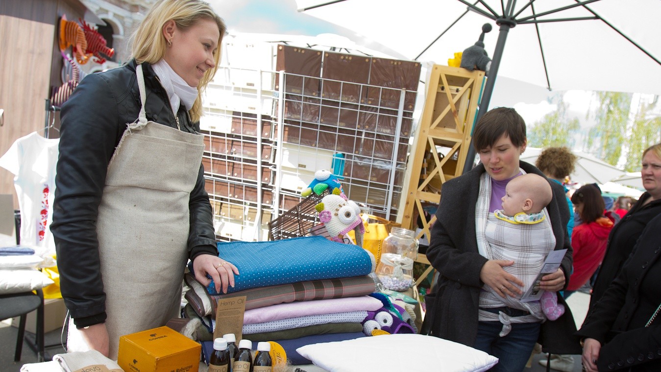 На ярмарке были представлены товары украинского производства