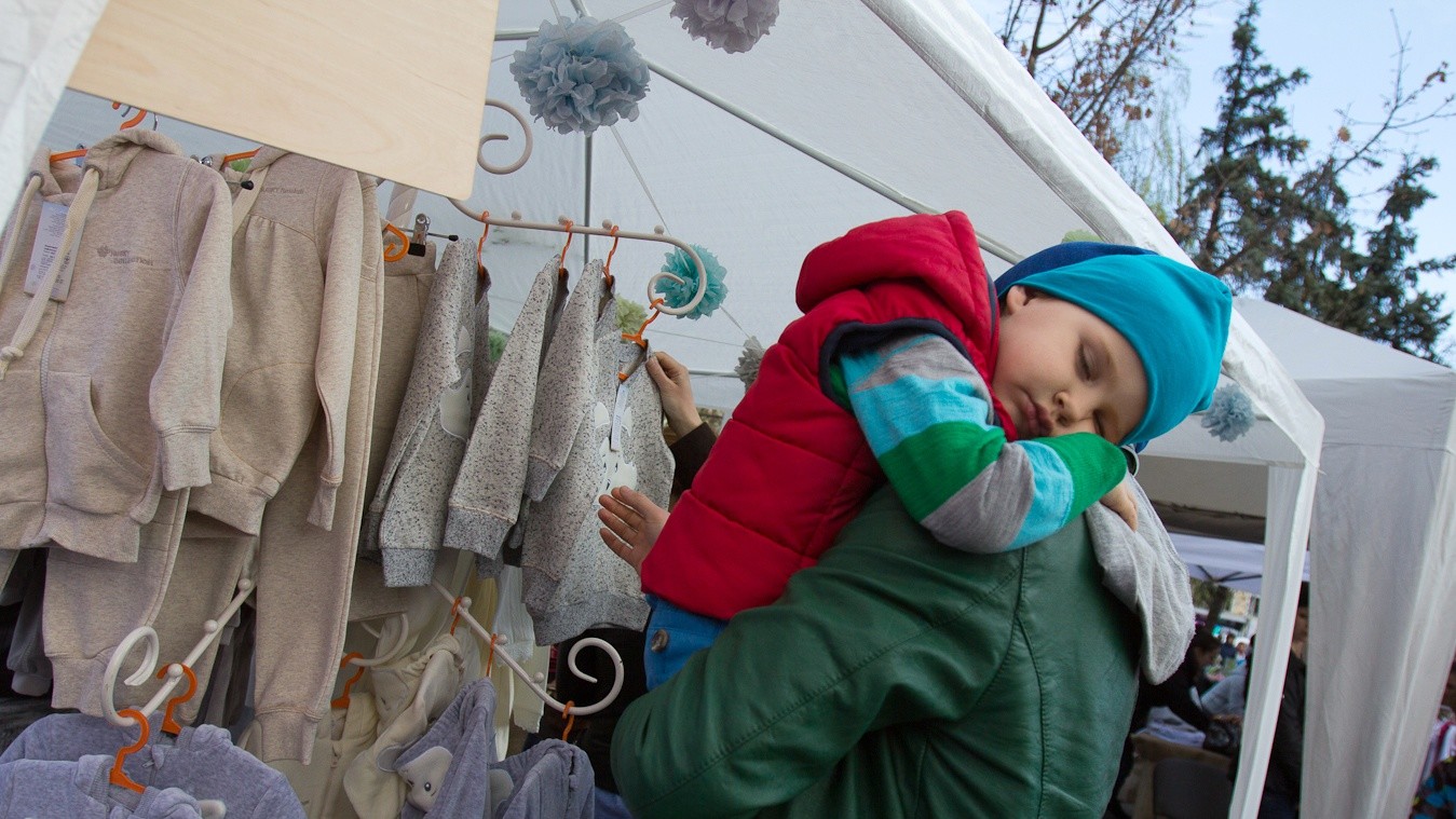 На ярмарке были представлены товары украинского производства