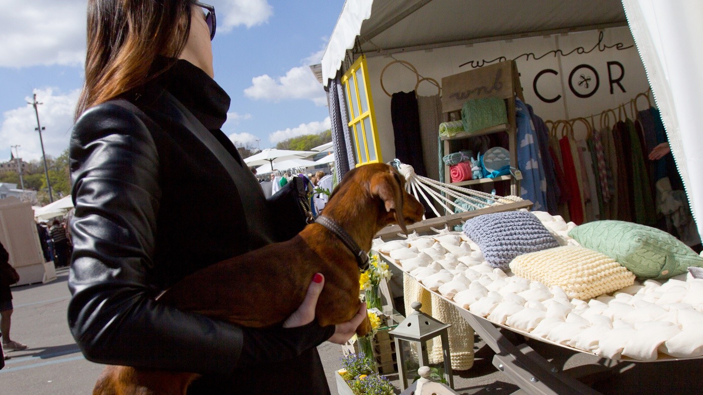 На ярмарке были представлены товары украинского производства