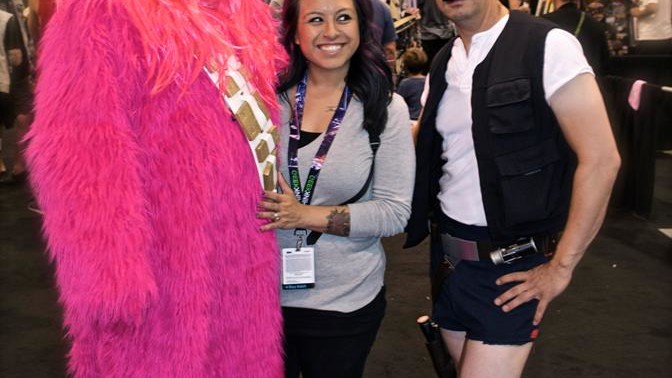 Відвідувачі виставки були не менш яскравими, ніж експонати