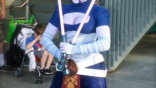 Відвідувачі виставки були не менш яскравими, ніж експонати