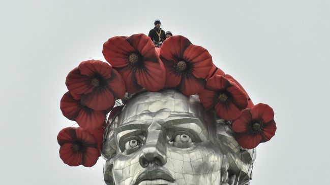 8 мая Киев украсили маками