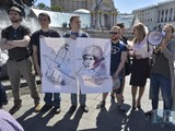 Акция в поддержку Савченко