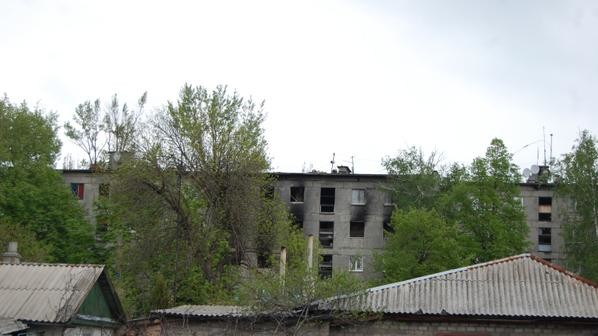 У місті багато руйнувань