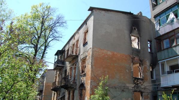 У місті багато руйнувань