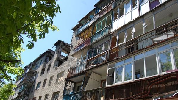 У місті багато руйнувань