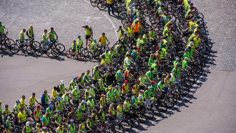 В Харькове прошел Велодень
