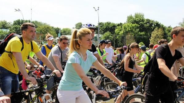 В Харькове прошел Велодень