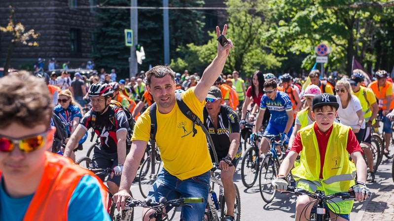 В Харькове прошел Велодень