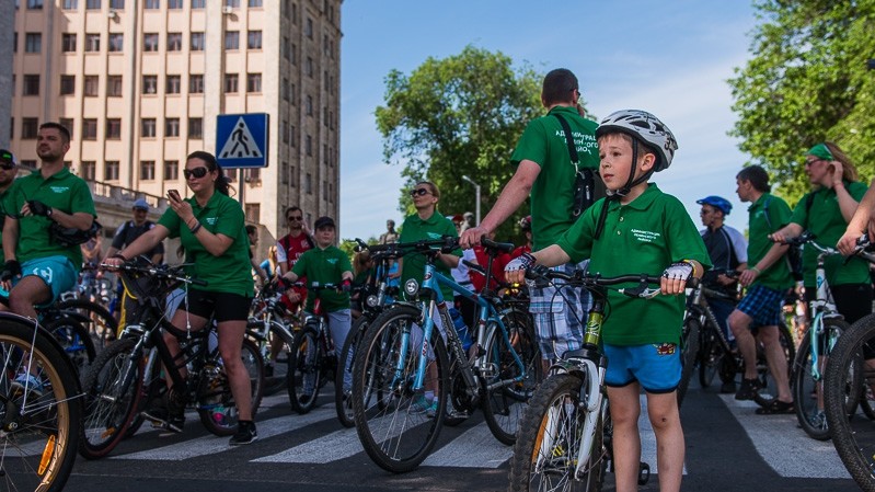 В Харькове прошел Велодень