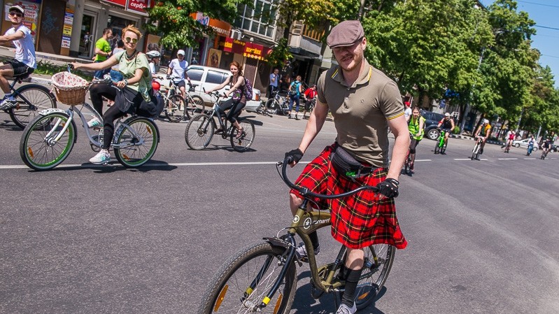 В Харькове прошел Велодень