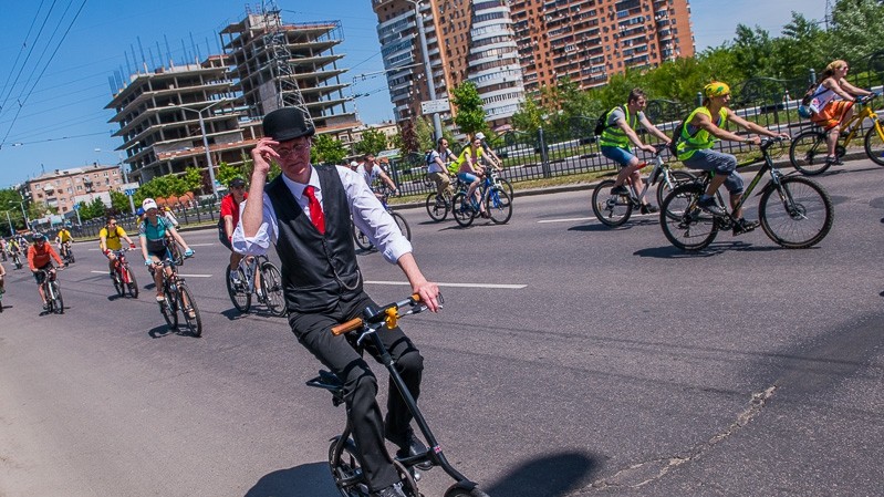 В Харькове прошел Велодень