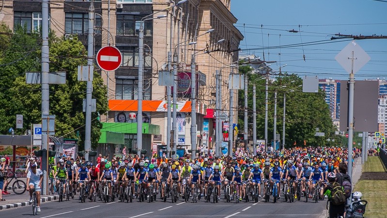 В Харькове прошел Велодень