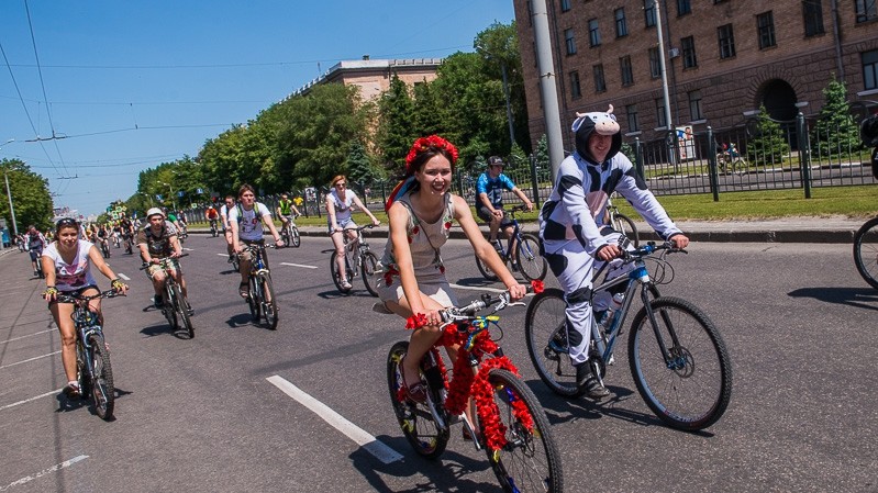 В Харькове прошел Велодень