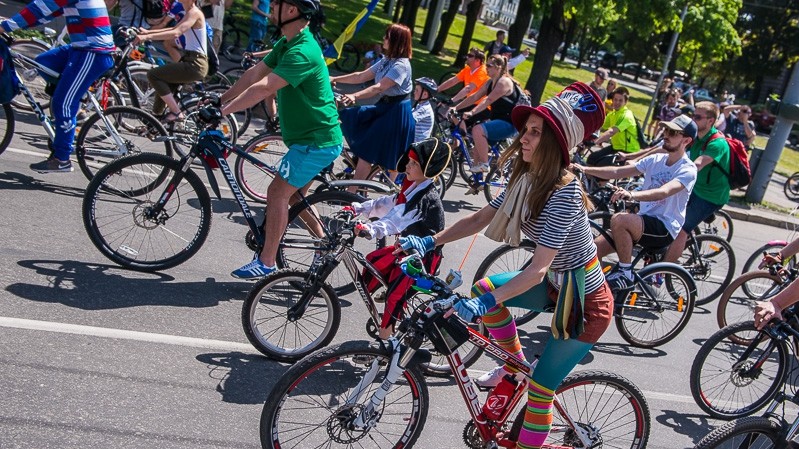 В Харькове прошел Велодень