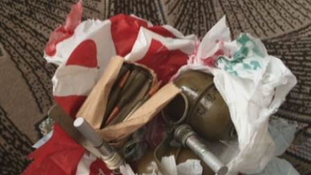 У диверсантів вилучена зброя