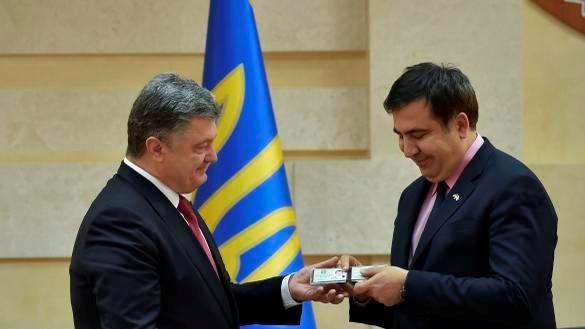 Саакашвили стал губернатором Одесской области