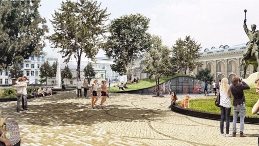 Проект-переможець, Контрактова площа