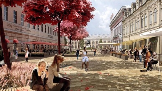 Проект-переможець, Контрактова площа