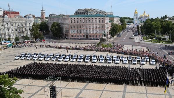 У Києві 4 липня патрульна поліція прийняла присягу