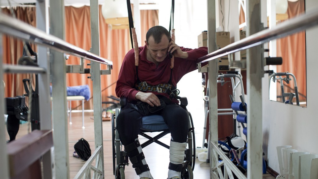 Артем Запотоцький, 34 роки. Поранений снайпером на Майдані.