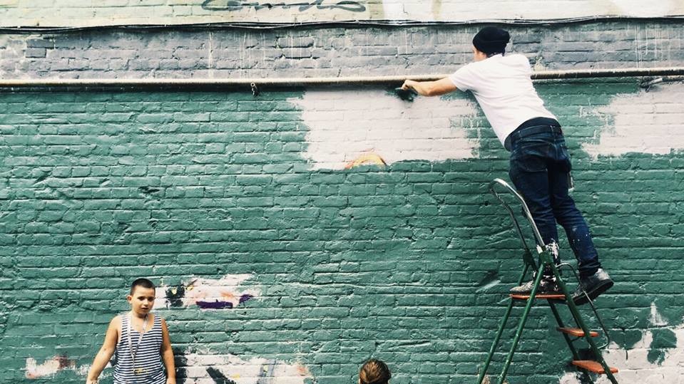 Граффити на Стрелецкой