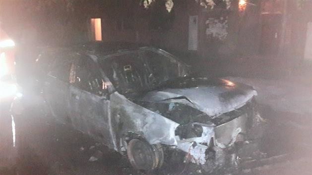 Ночью в Ужгороде сгорели две машины