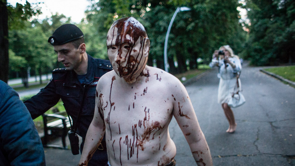 Близько десяти активістів "троллили" любителів Путіна