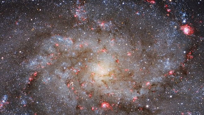 Галактика. Фото Michael van Doorn