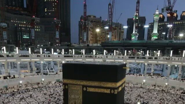 Паломники в Мекке