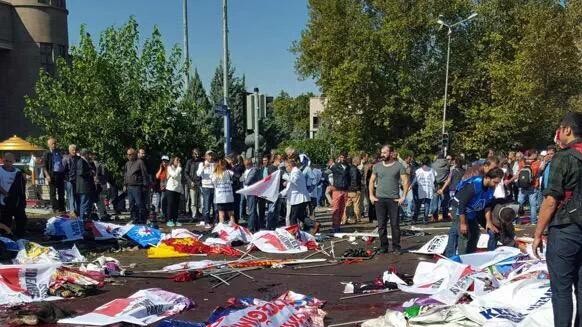 Влада Туреччини: число жертв теракту в Анкарі зросло до 95 осіб