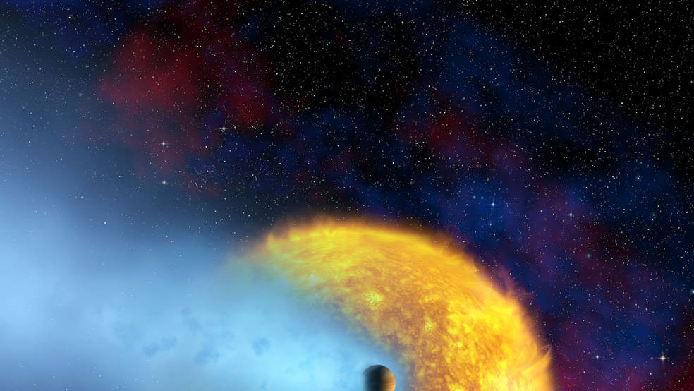 HD 209458 b, также называемая "Осирис"