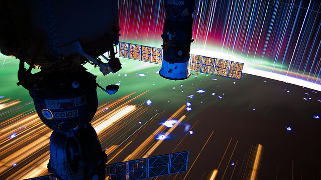 Снимок сделан 14 июня 2012 года 31 экспедицией к МКС