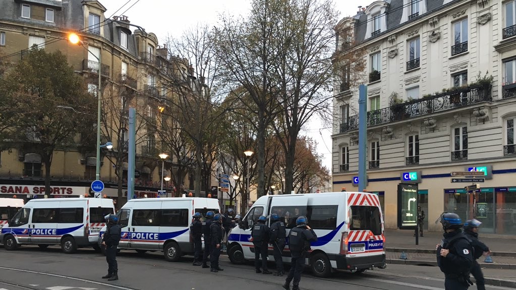 Антитеррористическая операция в Сен-Дени