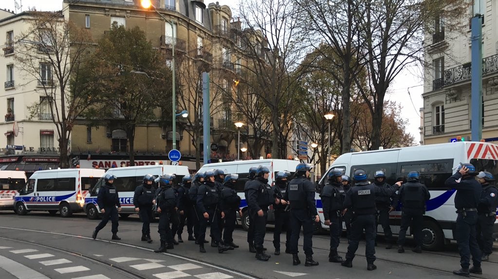 Антитеррористическая операция в Сен-Дени