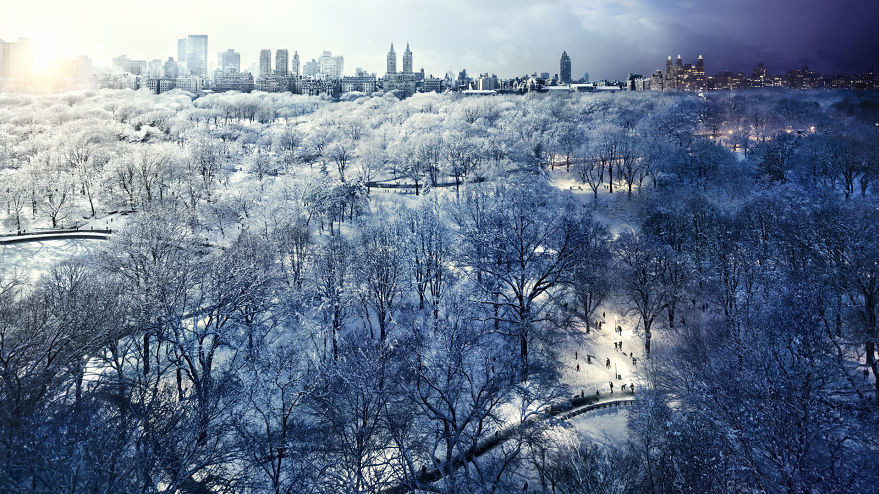 Нью-Йорк, центральный парк