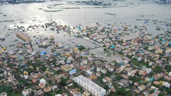 Повінь в індійському штаті Таміл-наду