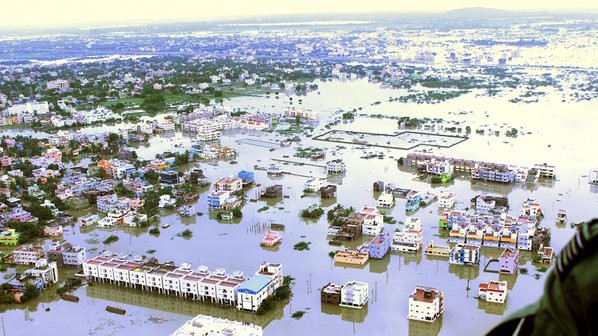 Повінь в індійському штаті Таміл-наду