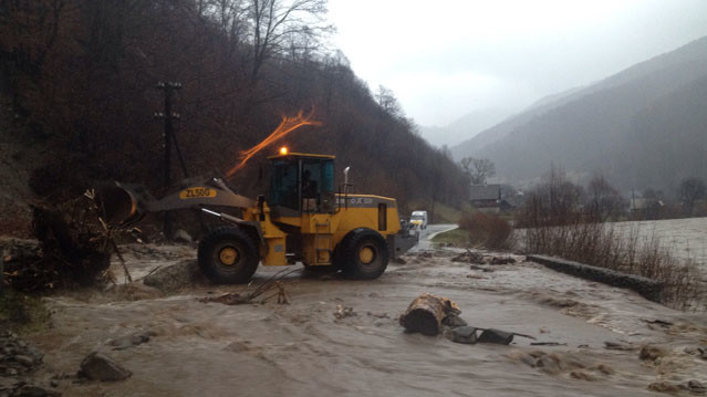 По прогнозам, большая вода покинет Закарпатскую область через три дня