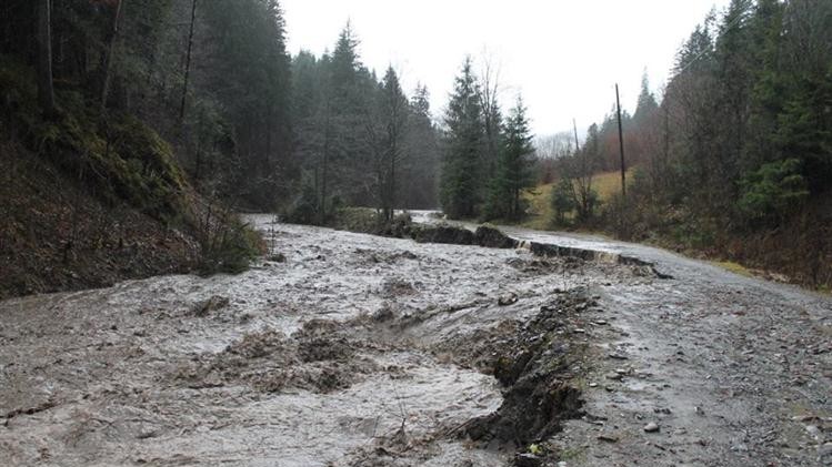 По прогнозам, большая вода покинет Закарпатскую область через три дня