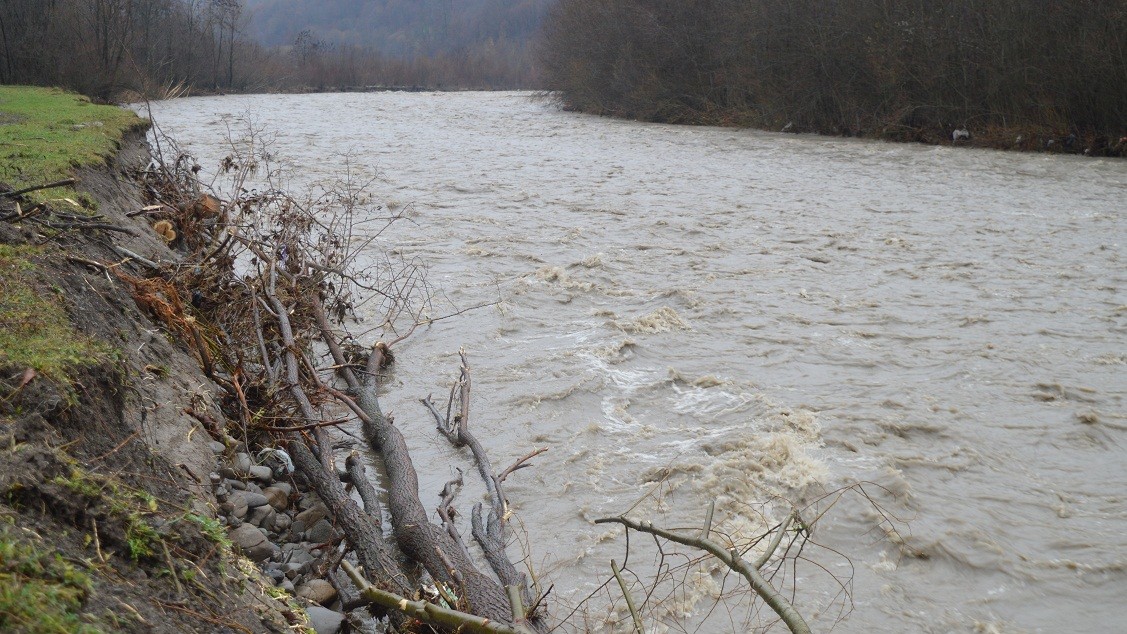 По прогнозам, большая вода покинет Закарпатскую область через три дня