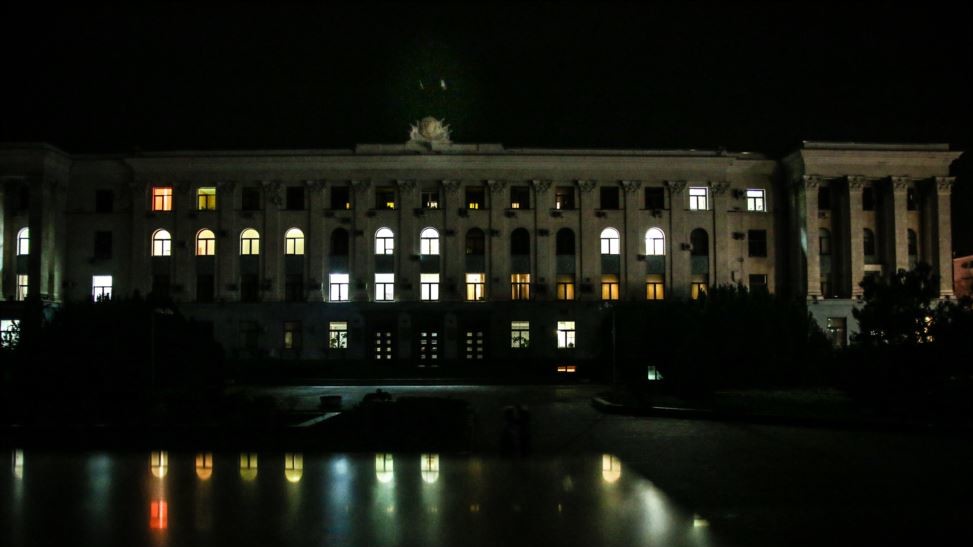 Симферополь без света