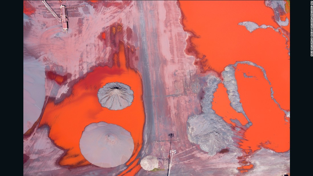 Автор Alex MacLean. Водовідлив шахти Міннесоті. 2014 рік.