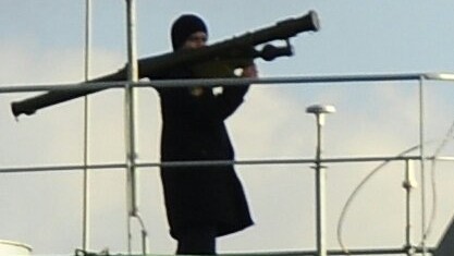 МЗС Туреччини сподівається, що військовий з ракетницею на плечі на російському кораблі - це поодинокий випадок, і більше такого не повториться