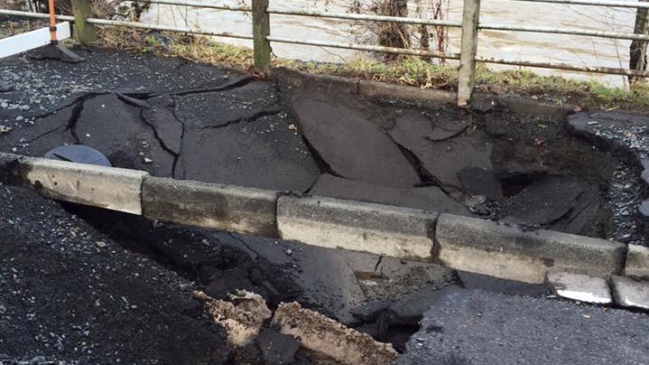 Последствия шторма в Англии