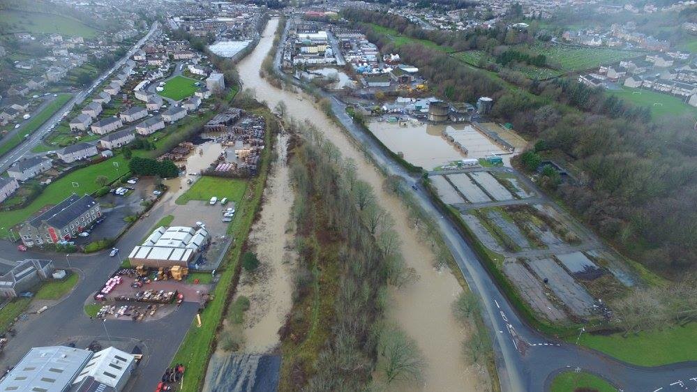 Последствия шторма в Англии